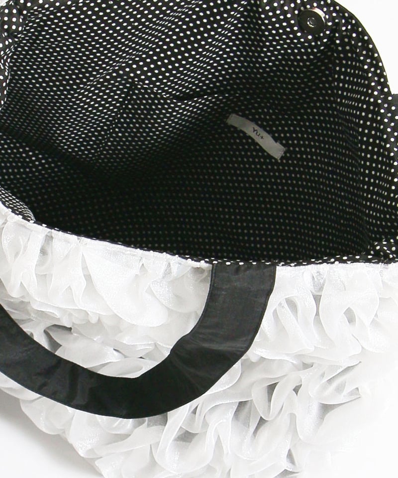 11月新作 プラスワン オーガンジーモチーフバッグ 2024秋冬新作