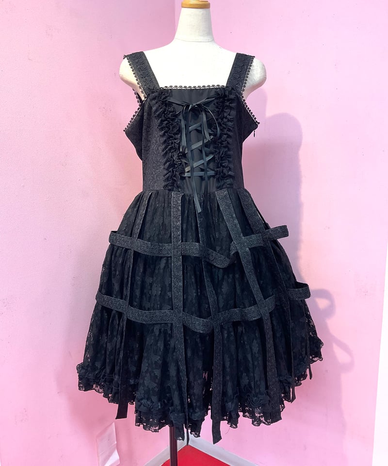 h.NAOTO 》 Rose Bird Cage Dress【XL Size】 SKU:CN h.NAOTO 》 Rose Bird Cage Dress【XL Size】 SKU:CN