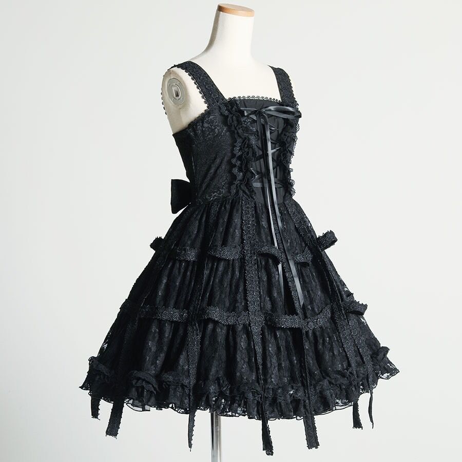 h.NAOTO 》Rose Bird Cage Dress CNF34-O067 | TyC...