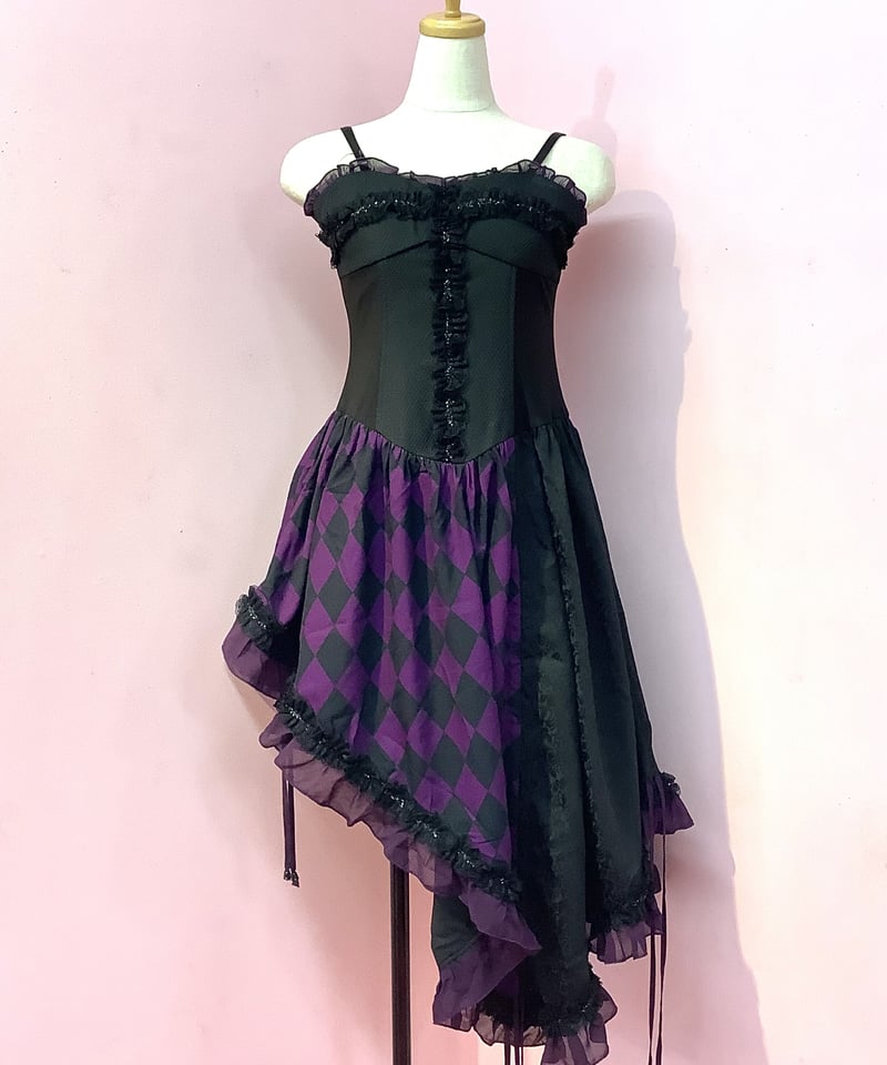 キューティーフラッシュ　アシンメトリーチュニック 楽天市場】【中古】Qutie Frash / 龍プリント着物袖チャイナ