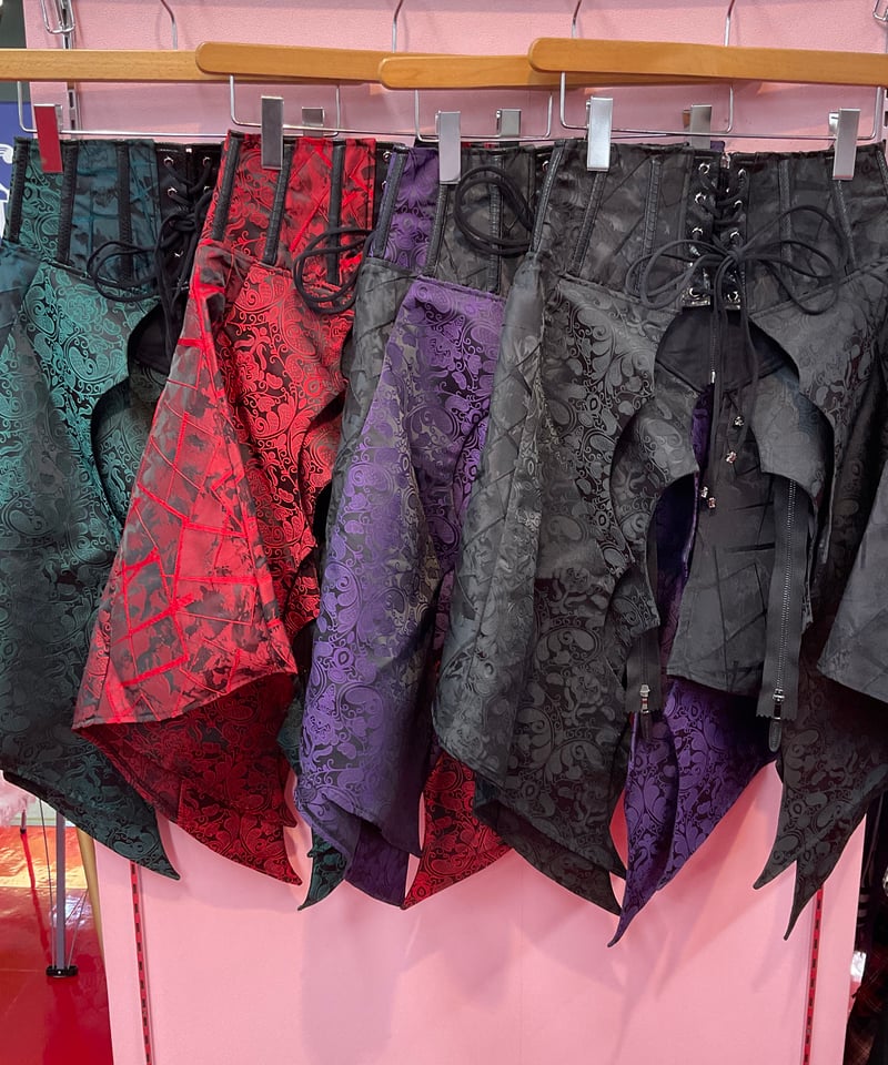 Qutiefrash》蝙蝠ラップコルセット 9679-CT | TyCHEMaria &  