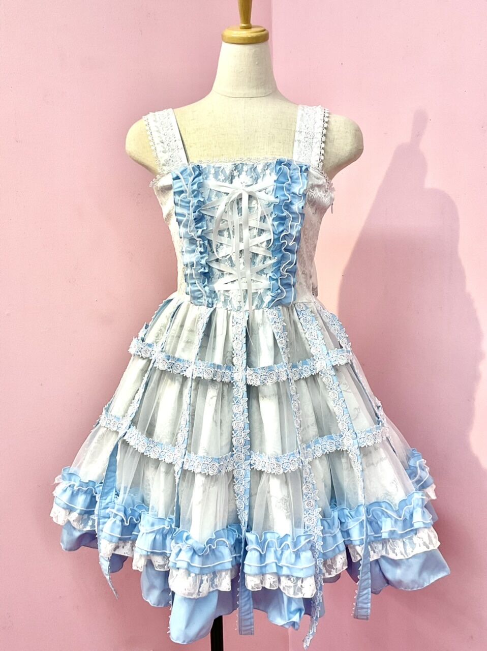 h.NAOTO 》Rose Bird Cage Dress CNF37-0021 | TyC
