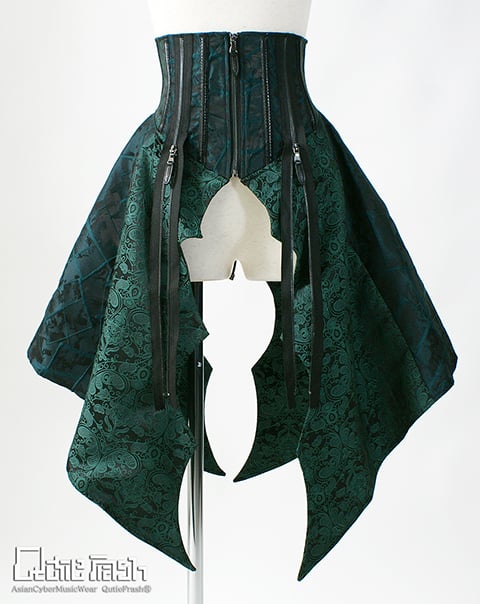 Qutiefrash》蝙蝠ラップコルセット 9679-CT | TyCHEMaria &  