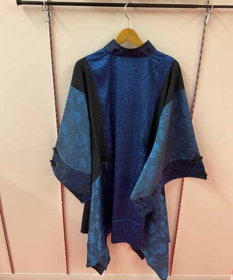 《Qutiefrash》着物チャイナチュニック 9876-OP