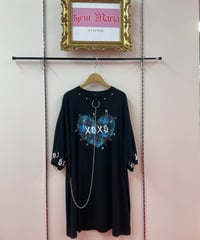 《LISTEN FLAVOR》 束縛のキスハグ チェーン付ビッグトップス 2513505