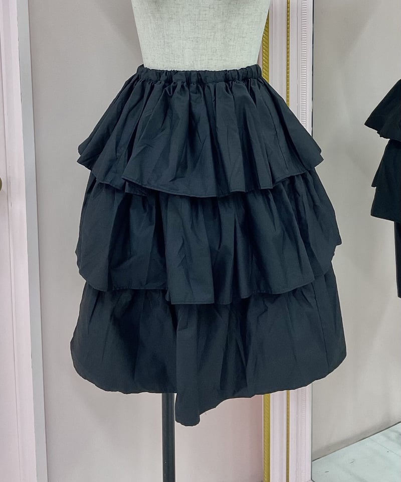 MARBLE》前短・後長ティアードスカート 40668 | TyCHEMaria & cho 