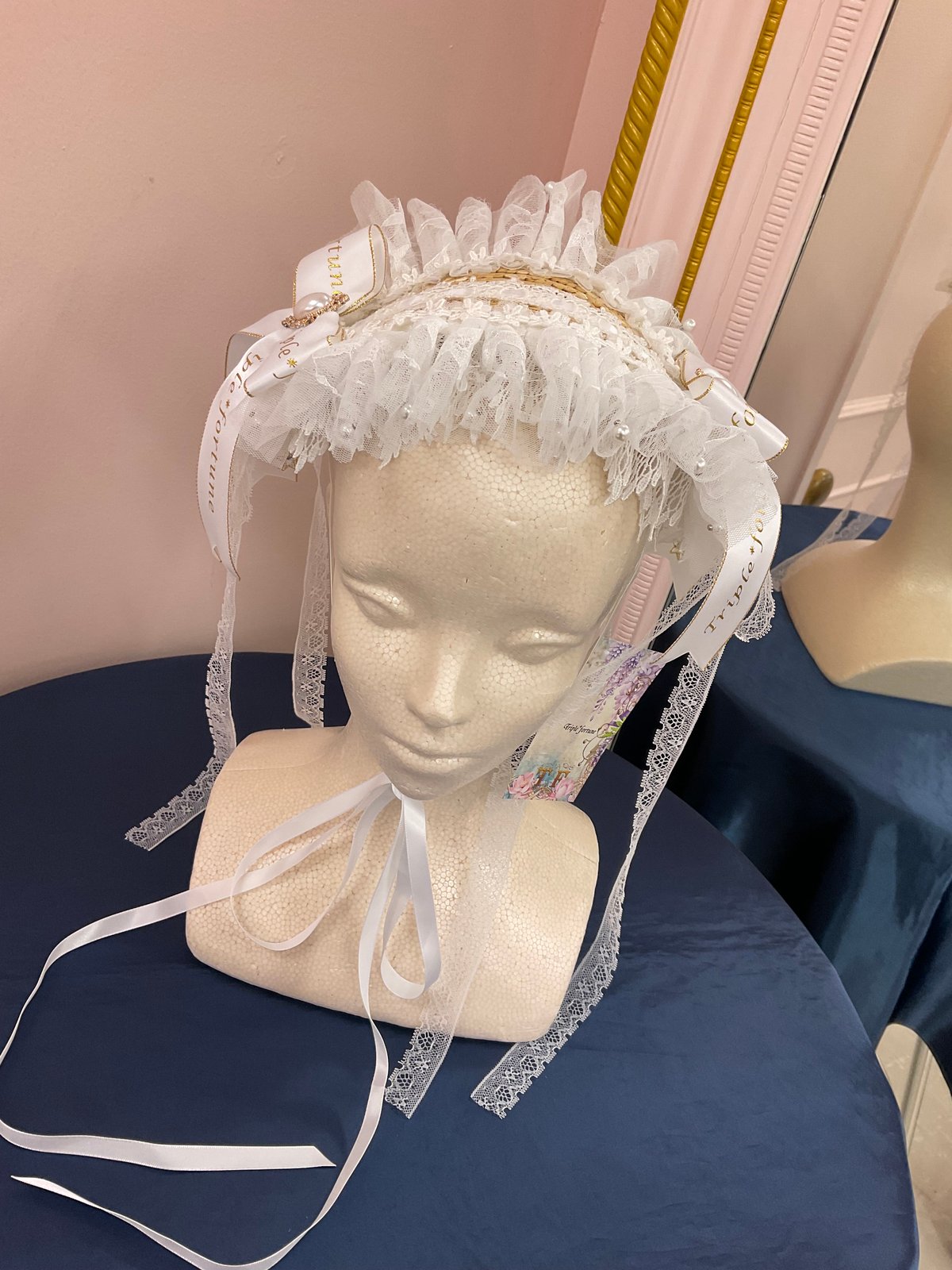 トリプルフォーチュン ヘッドドレス Triple* fortune 》麦わらヘッドドレス | TyCHEMaria & chou