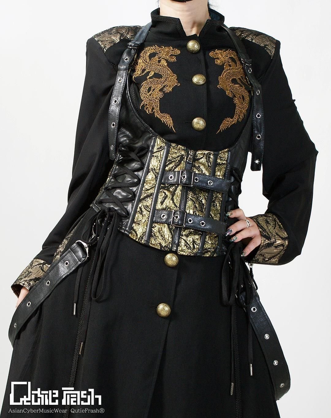 Qutiefrash》ホルターコルセットベスト 9888-CT | TyCHEMaria &