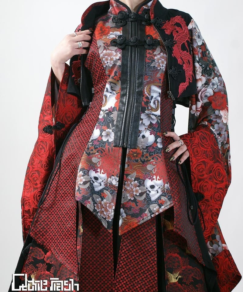 QutieFrash♢﻿ロングチャイナチュニック