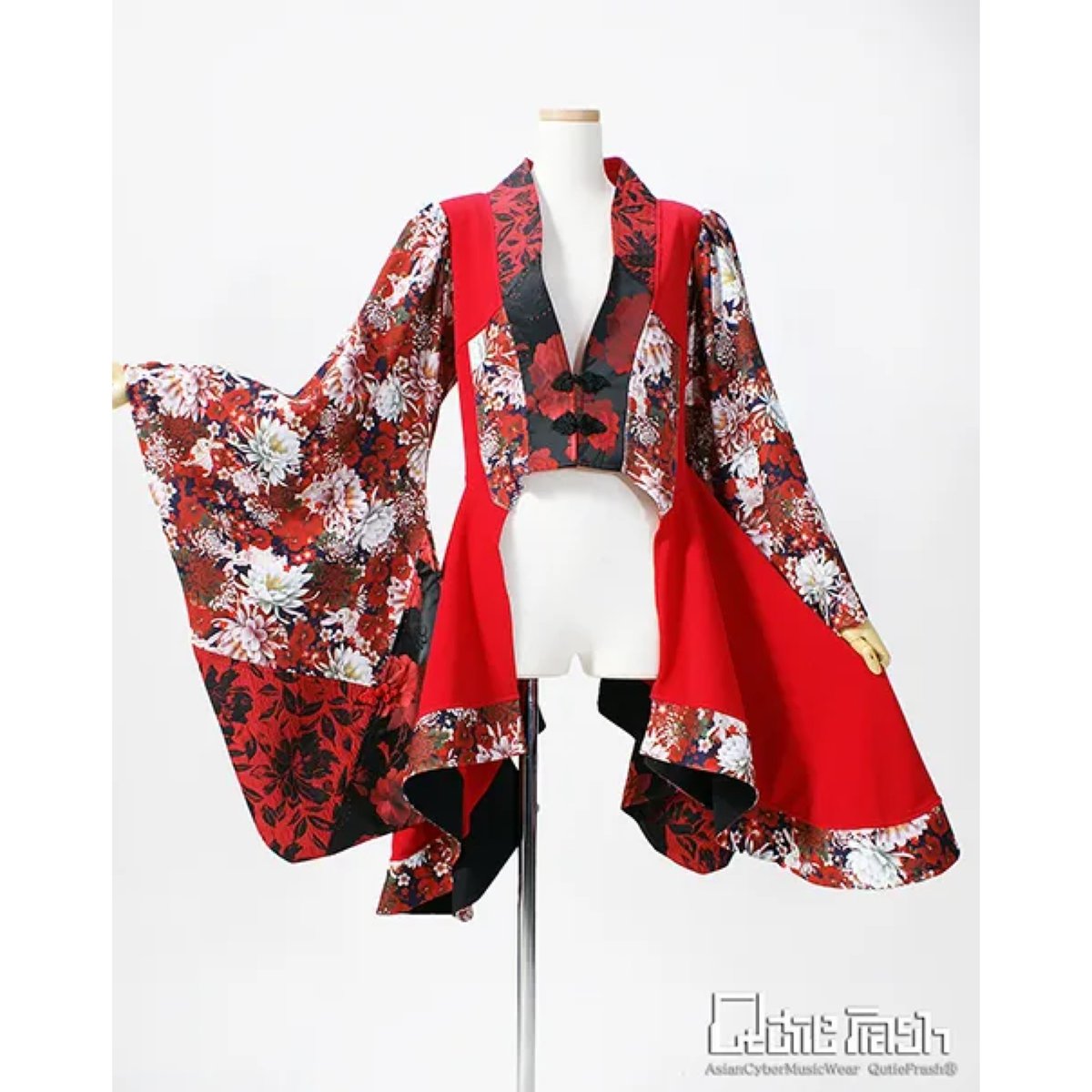 Qutiefrash》サイドロング着物カーデ 9911-CD | TyCHEMaria &