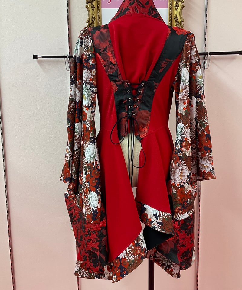 Qutiefrash》サイドロング着物カーデ 9911-CD | TyCHEMaria &