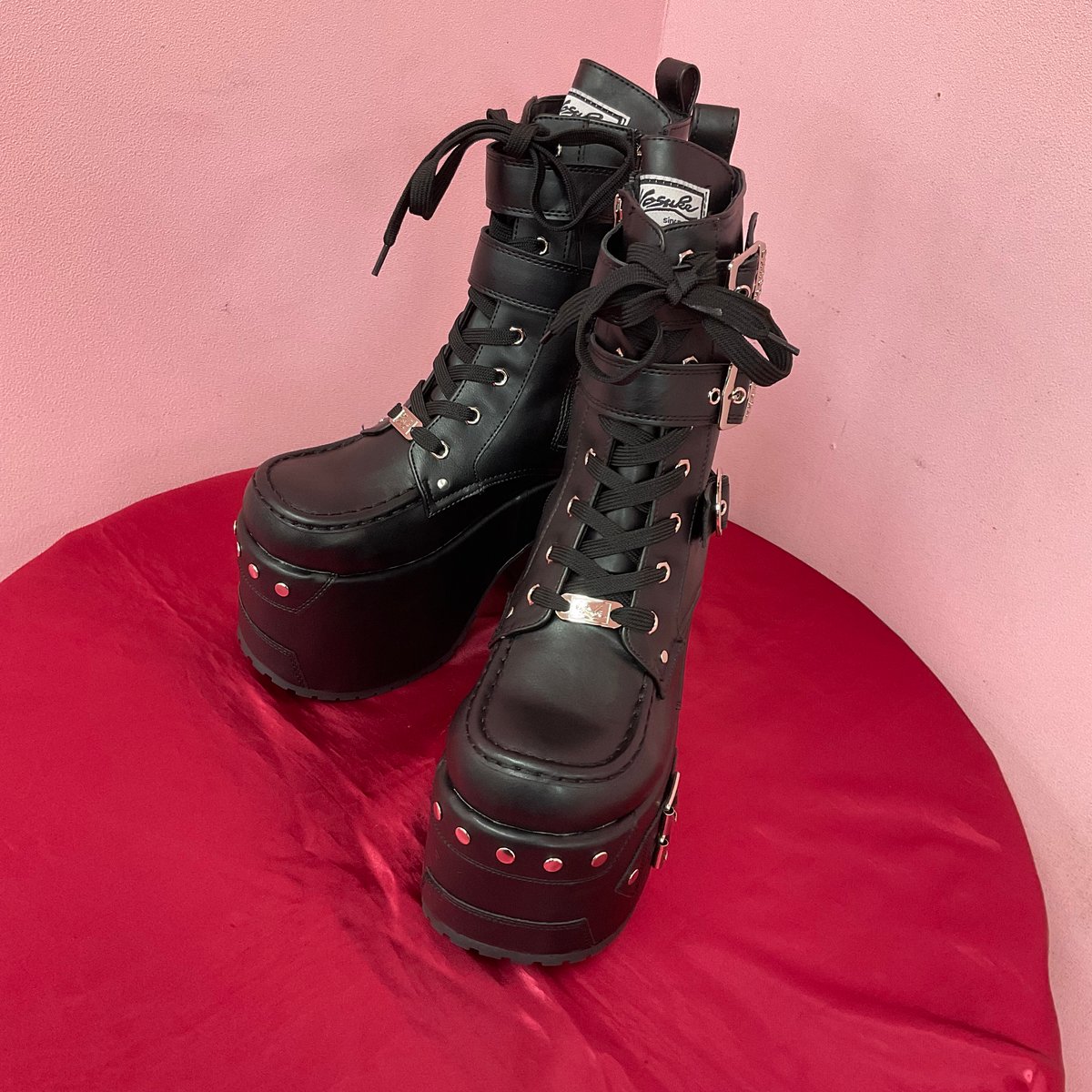 YOSUKE》厚底レースアップブーツ 4460099 | TyCHEMaria & chou