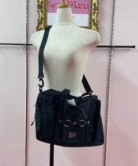《NieR》BLACK CRINKLE 6POCKET SYSTEM BAG　2476