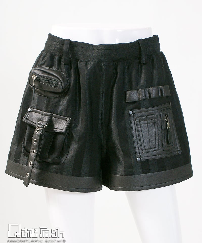 未使用☆キューティーフラッシュ 和柄レッグ付きショートパンツ M 和