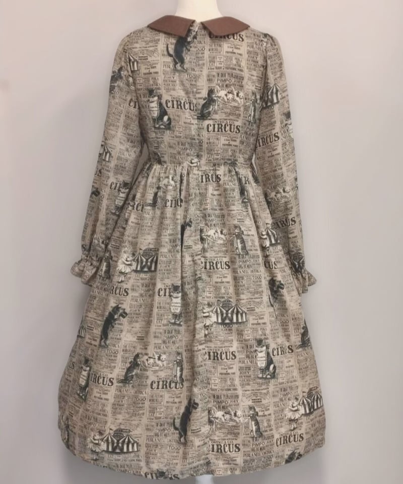 タグ付き♥キャットサーカス襟付きワンピPerla nell’ ostぺルラネルオ fit=scale-down,w=1200