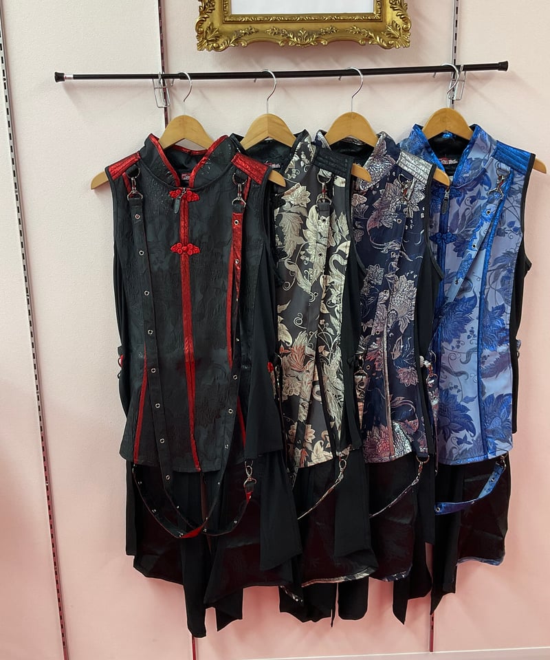 QutieFrash　チャイナロングベスト？ワンピ？ QutieFrash チャイナロングベスト？ワンピ？ QutieFrash チャイナ