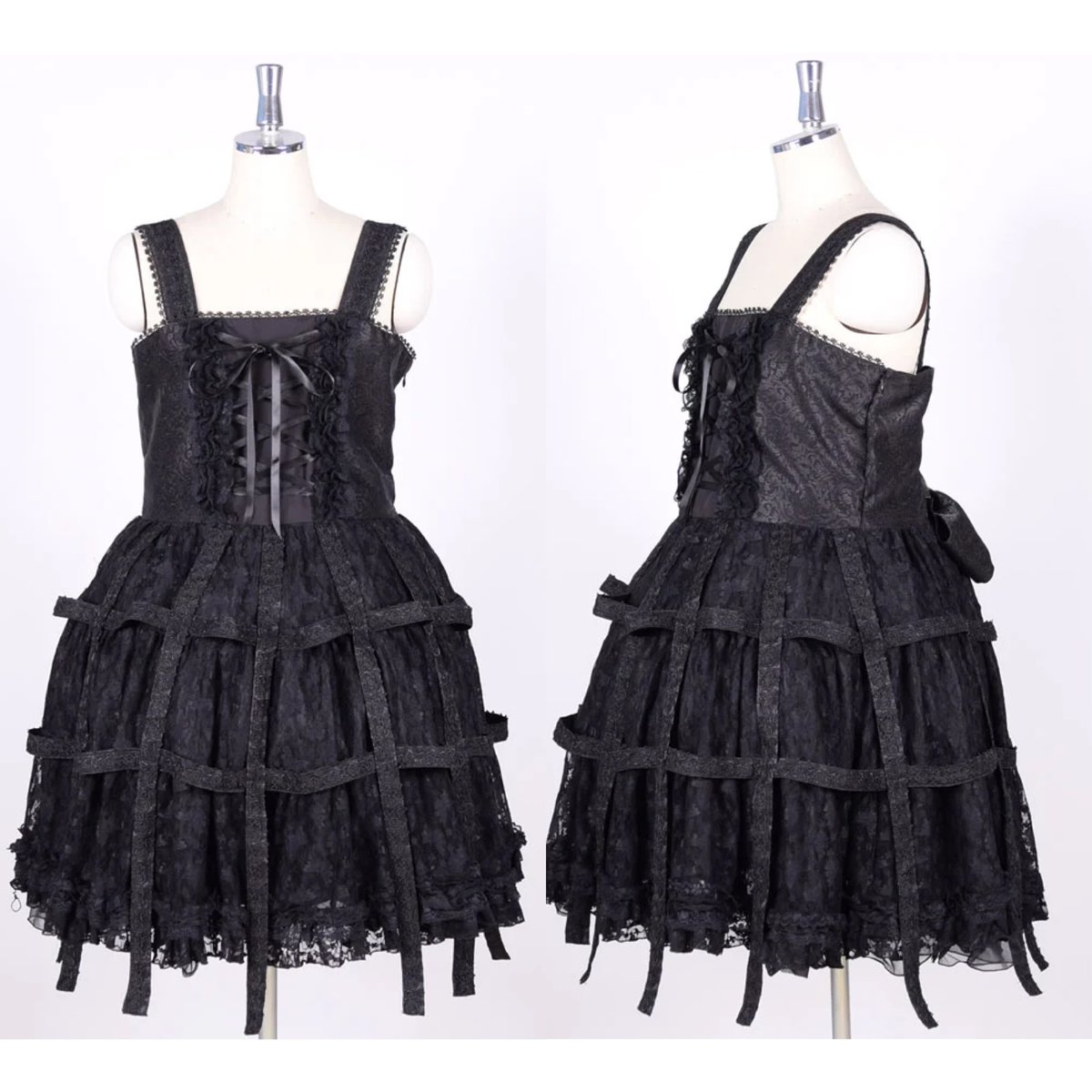 h.NAOTO 》 Rose Bird Cage Dress【XL Size】 SKU:CN h.NAOTO 》 Rose Bird Cage Dress【XL Size】 SKU:CN