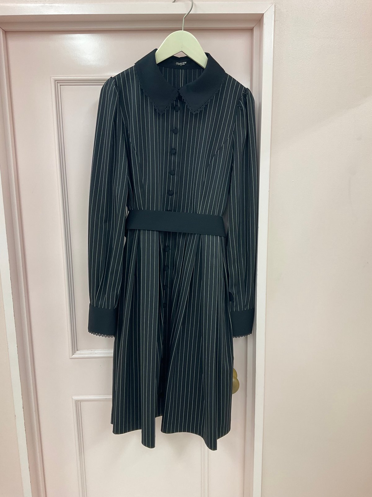 タグ付 プランテーション 2024SS SHIBORIストライプJQワンピース タグ付 プランテーション 2024SS SHIBORIストライプJQワンピース