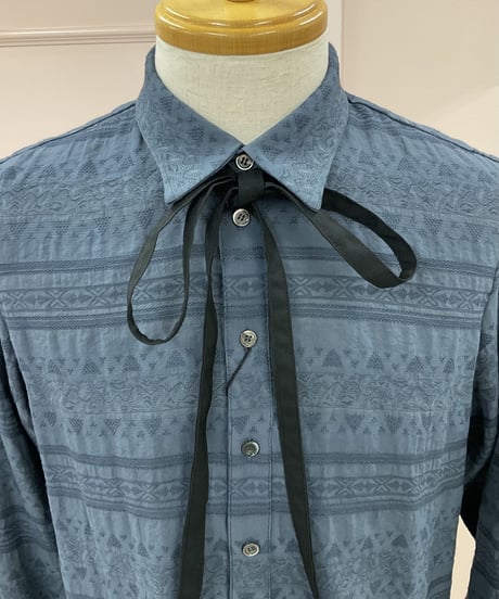 《Midiom》Oriental JQ Ribbon Shirt　543080