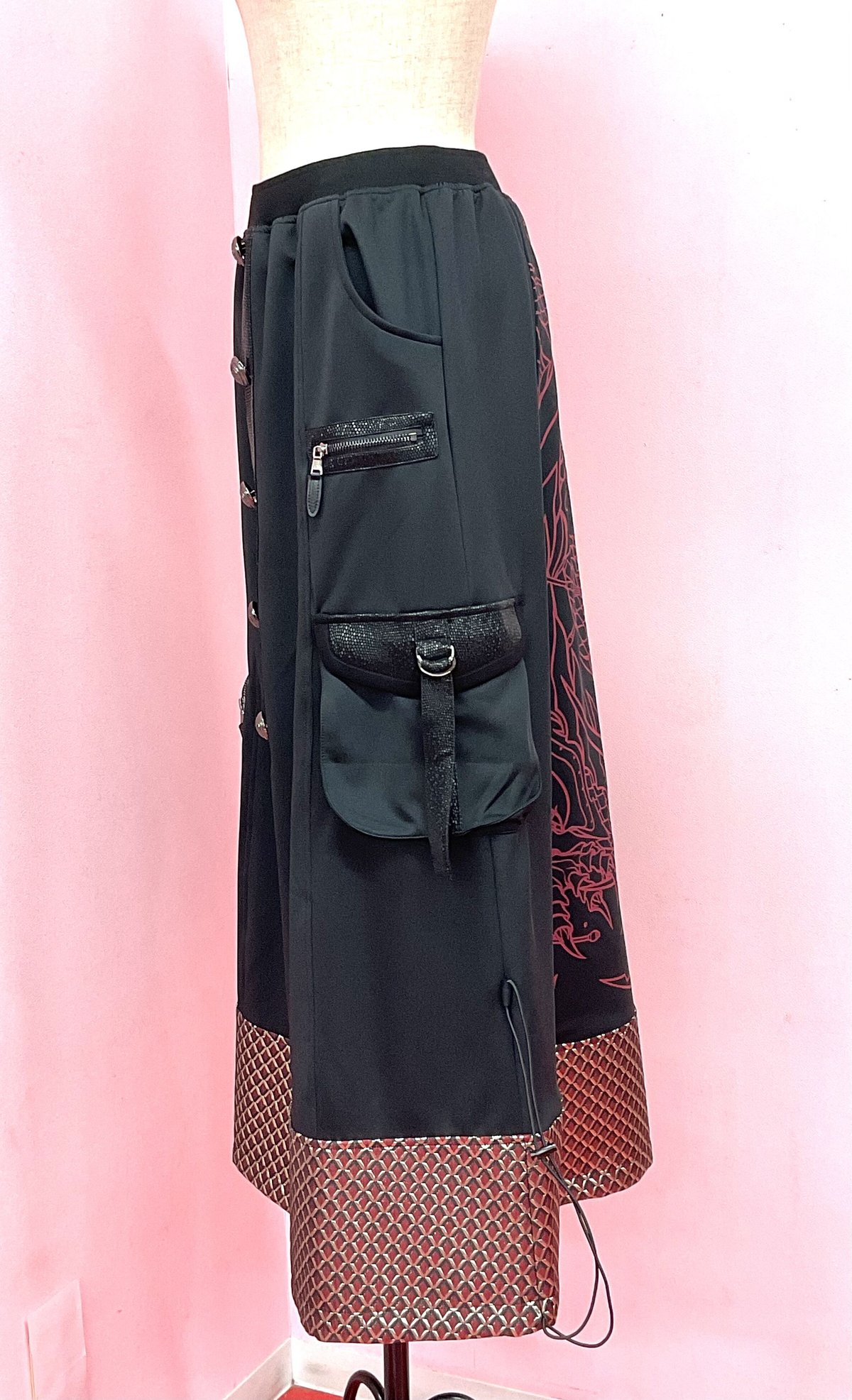 キューティーフラッシュ　ミリタリーロングスカート　サイバー　ゴスロリ キューティーフラッシュ ミリタリーロングスカート サイバー