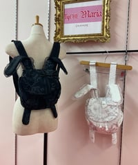 《h.NAOTO 》Lovely Bunny Frill Backpack FR25-BO17