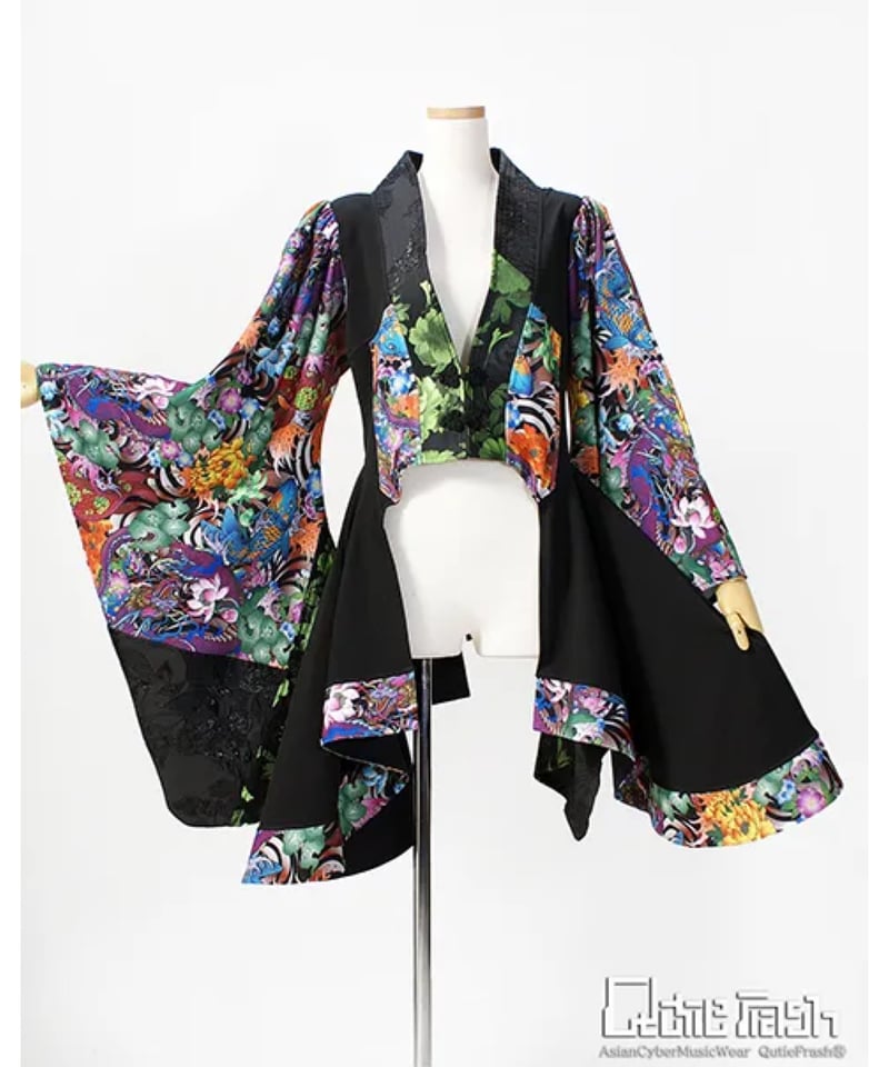 Qutiefrash》サイドロング着物カーデ 9911-CD | TyCHEMaria &