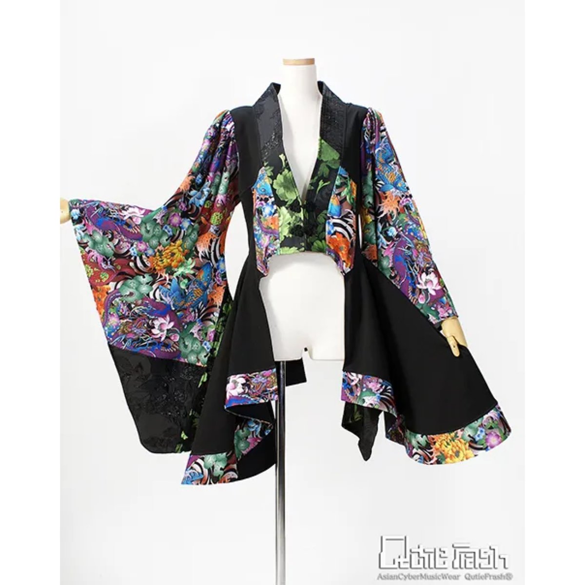 Qutiefrash》サイドロング着物カーデ 9911-CD | TyCHEMaria &