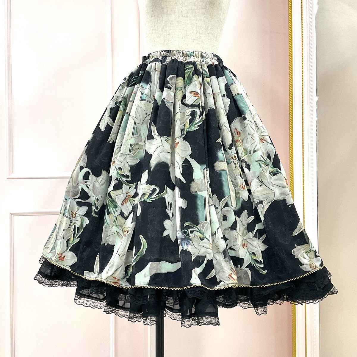 triplefortune トリプルフォーチュンリリークロスジャンパースカート