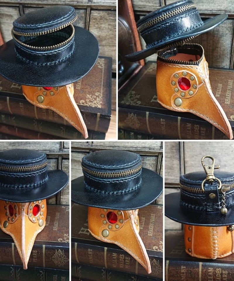 N845》ペストマスク型ポーチ | TyCHEMaria & chouchouange HI