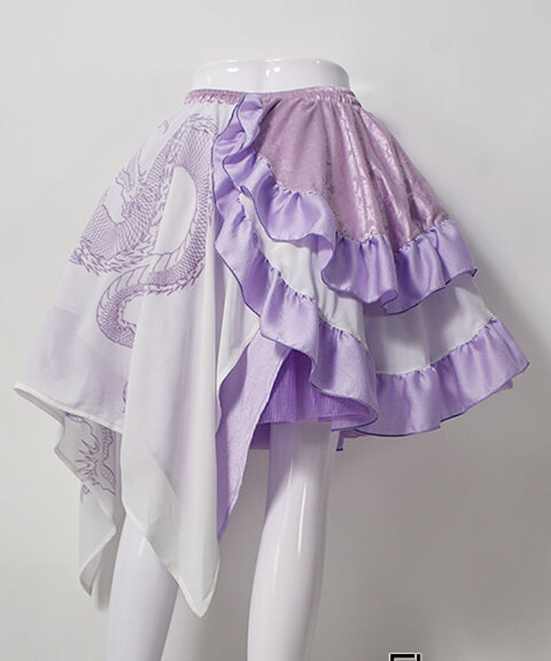 QutieFrash アシメパニエスカート Qutie Flash キューティーフラッシュ アシメパニエスカート