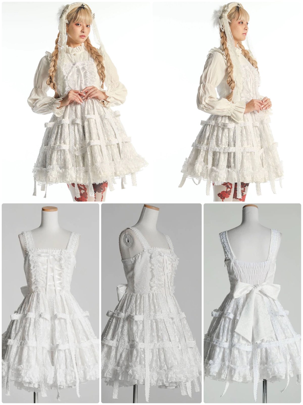 h.NAOTO 》Rose Bird Cage Dress CNF34-O067 | TyC h.NAOTO 》Rose Bird Cage Dress CNF34-O067 | TyC