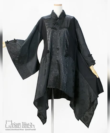 《Qutiefrash》着物チャイナチュニック 9876-OP