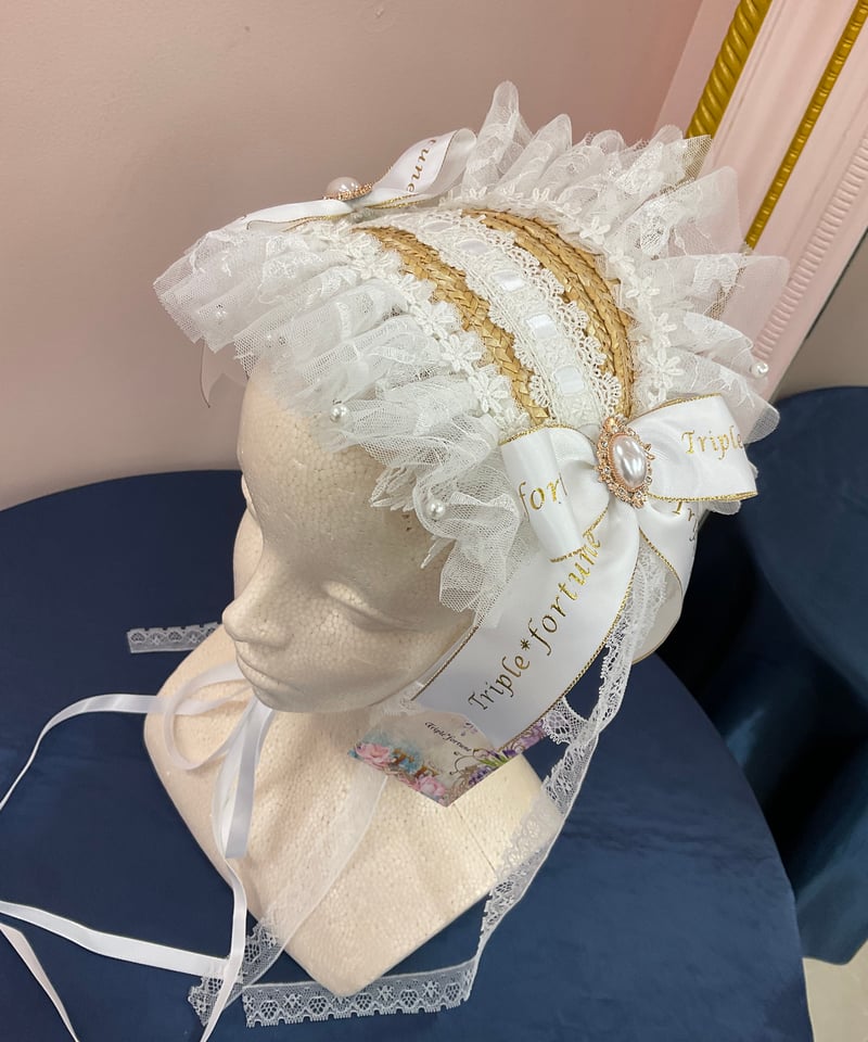 Triple* fortune 》麦わらヘッドドレス | TyCHEMaria & chou