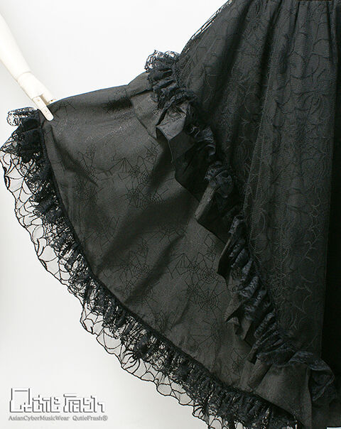 Qutiefrash》 蜘蛛メッシュロングスカート 9657-SK | TyCHEMaria