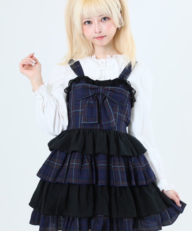 PUTUMAYO》定番チェックジャンパースカート PJS-1 | TyCHEMaria & 