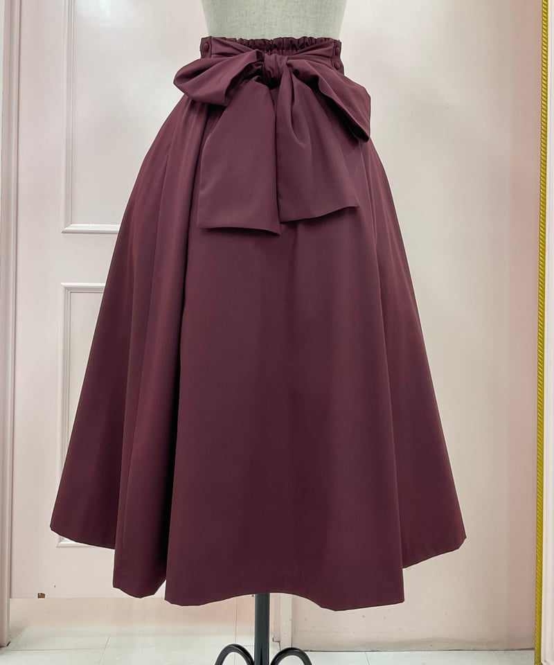 sheglit victorian バッスルスカート ボルドー・ブラック