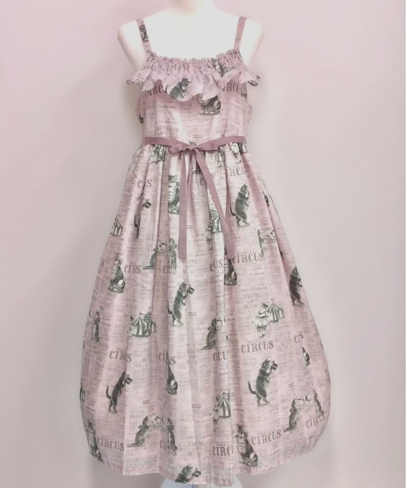 タグ付き♥キャットサーカス襟付きワンピPerla nell' ostぺルラネルオ