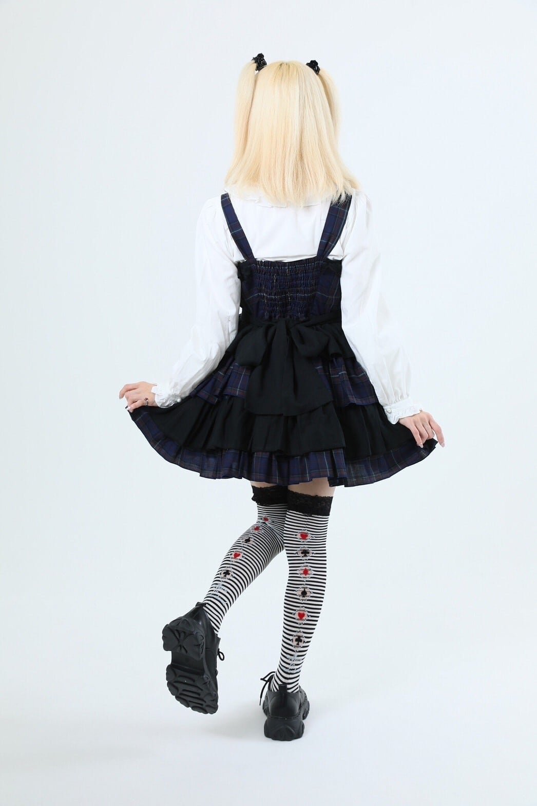 PUTUMAYO》定番チェックジャンパースカート PJS-1 | TyCHEMaria &