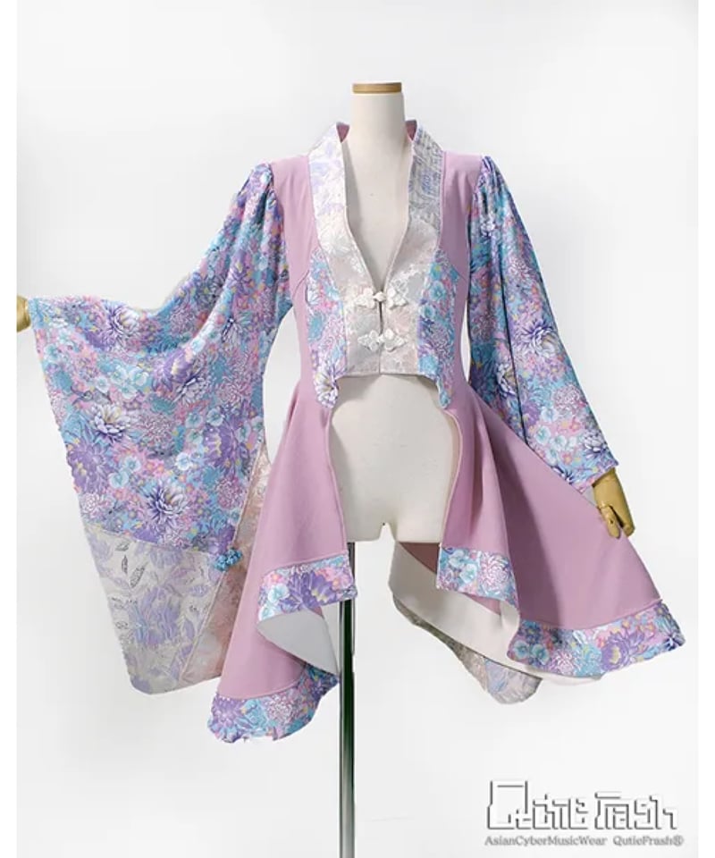 Qutiefrash》サイドロング着物カーデ 9911-CD | TyCHEMaria &