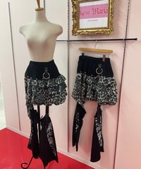 Qutiefrash》ラップ付きサルエルパンツ 9825-PT | TyCHEMaria &