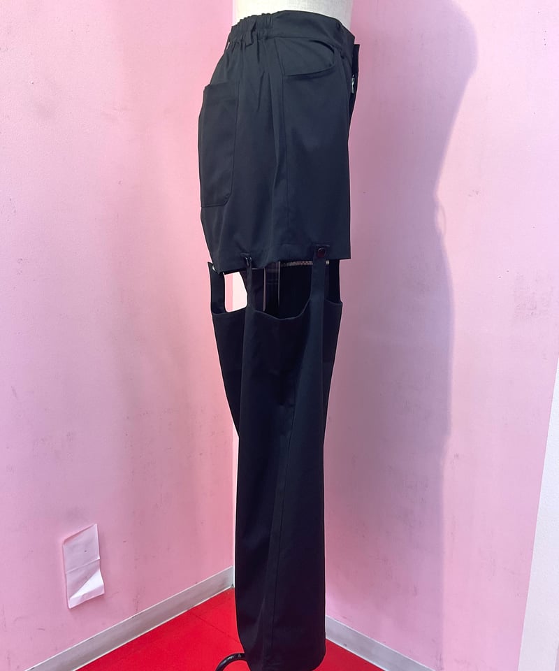 LISTEN FLAVOR》絶対領域2WAYセパレートパンツ 2410407 | TyCHE