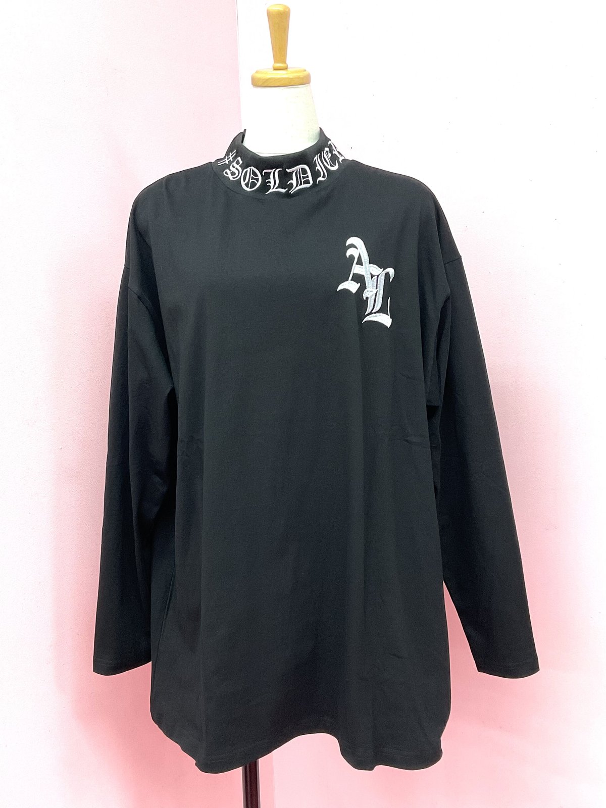 Amilige》ハイネック刺繍ロングTシャツ 82328263001 | TyCHEMari