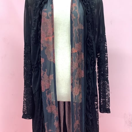h.NAOTO スカル柄ジャケット h.Naoto S/S 01 'Face Off' Skull Motif Wool Jacket