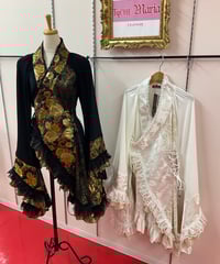 Qutiefrash》ラップ付きサルエルパンツ 9825-PT | TyCHEMaria &