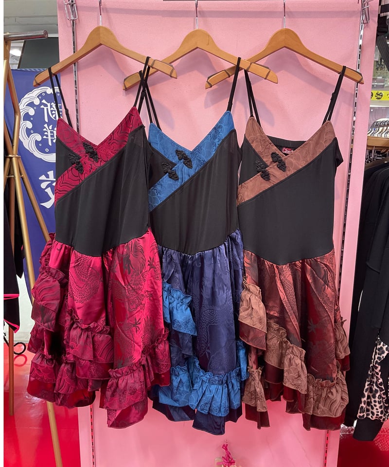 Qutiefrash》チャイナキャミワンピ 9778-OP | TyCHEMaria & c