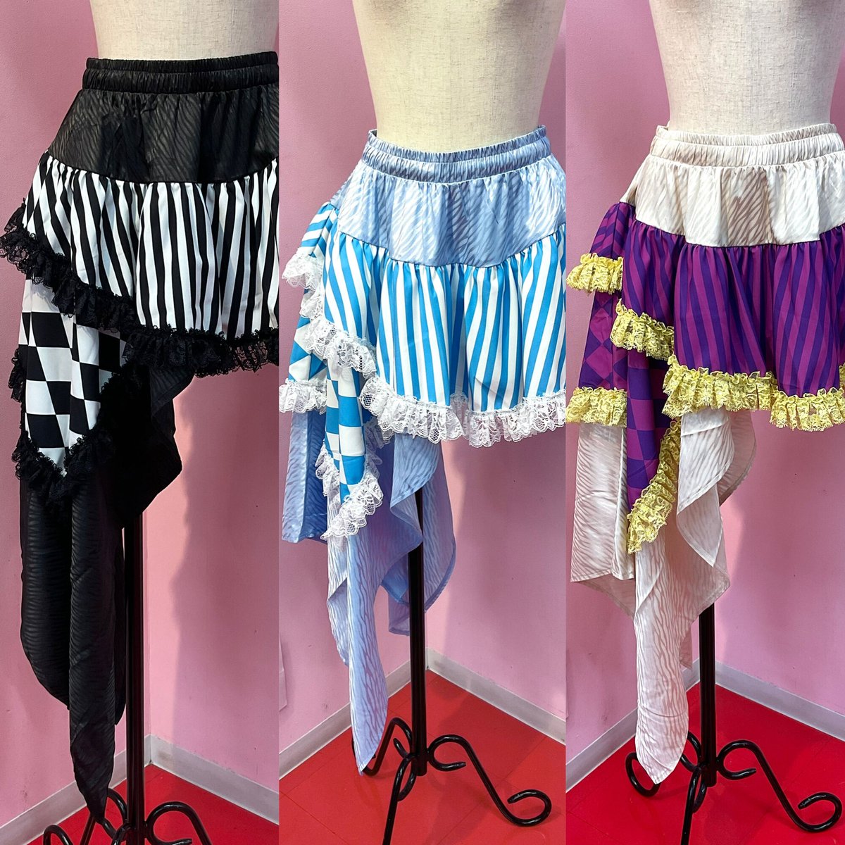 QutieFrash キューティーフラッシュ アシメスカート Qutiefrash》和柄アシメラップスカート 9761-SK | TyCHEMaria &