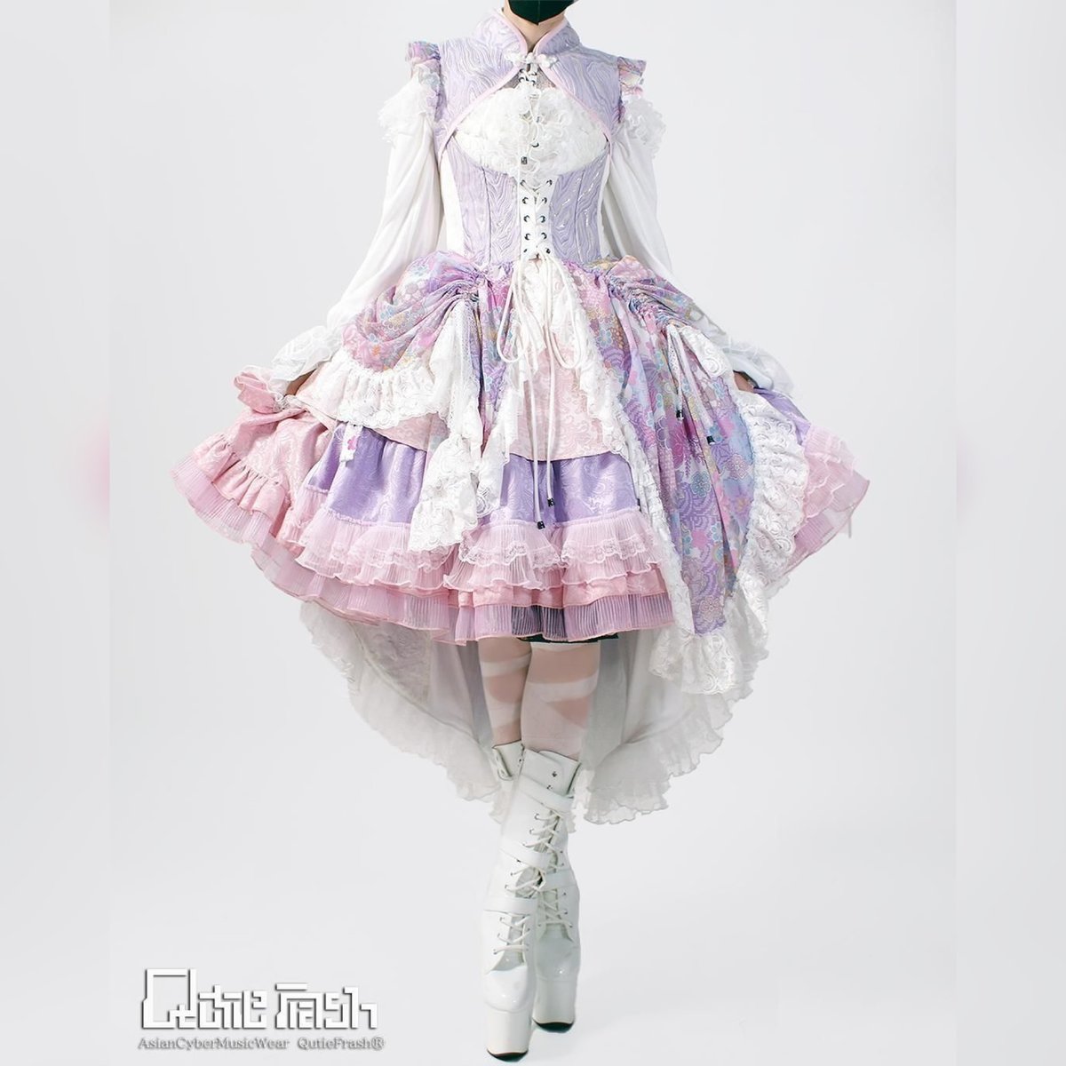 Qutiefrash》アシメラップスカート9869-SK | TyCHEMaria & ch