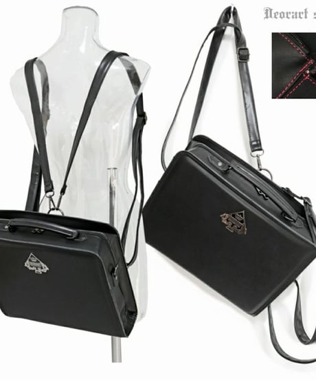 《Deorart》Spadeエンブレム 4way ダレスバッグ・リュック [スペード・ゴシック・モード] BG005