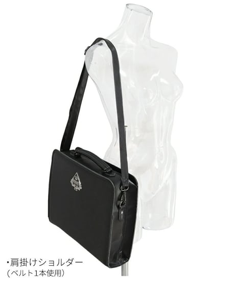 《Deorart》Spadeエンブレム 4way ダレスバッグ・リュック [スペード・ゴシック・モード] BG005