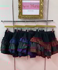 《Qutiefrash》3段フリルミニスカート　9887-SK